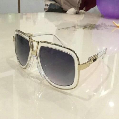 KAPELUS Woman metal transparent sunglasses anti-UV casual glasses 656