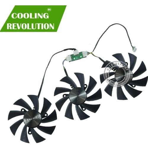 GA92S2U DC12V 0.46A for ZOTAC GTX1080Ti AMP EXTREME GTX 1080 Ti Core Edition Graphics card Heat sink cooling fan