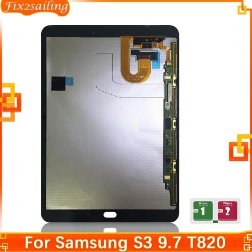 LCD Display For Samsung GALAXY Tab S3 9.7 T820 T825 T827 Touch Screen Digitizer Sensors Assembly Panel LCD For Samsung T820 T285