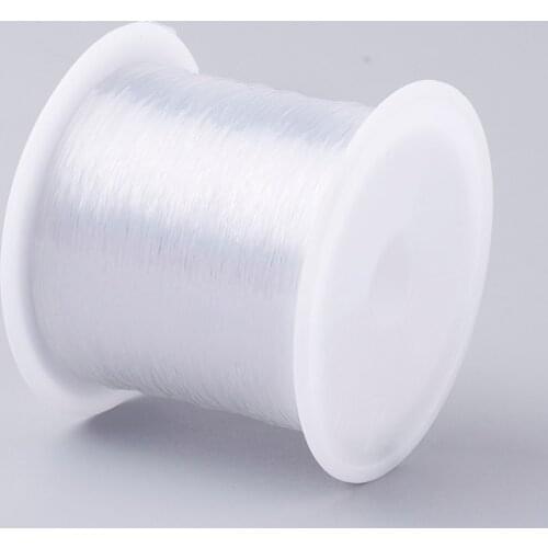 1 Roll Clear Fishing Thread Nylon Wire Thread Cords 0.2mm; about 100m/roll F50