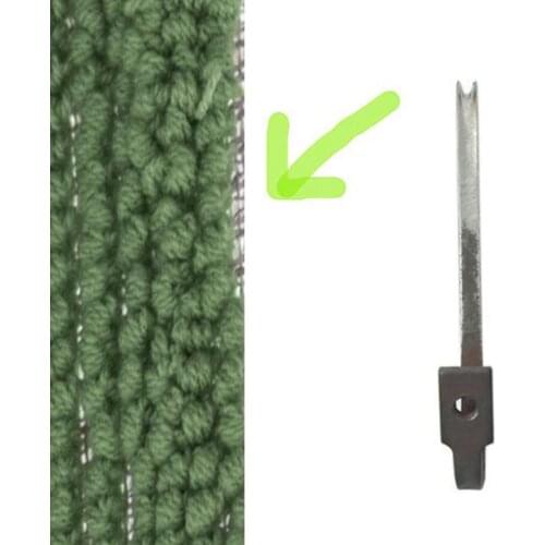 1pc Metal Cut/Loop Pin Needle Scissors for Electric Hand Rug Tufting Gun Carpet Weaving Machine Tools Accessories