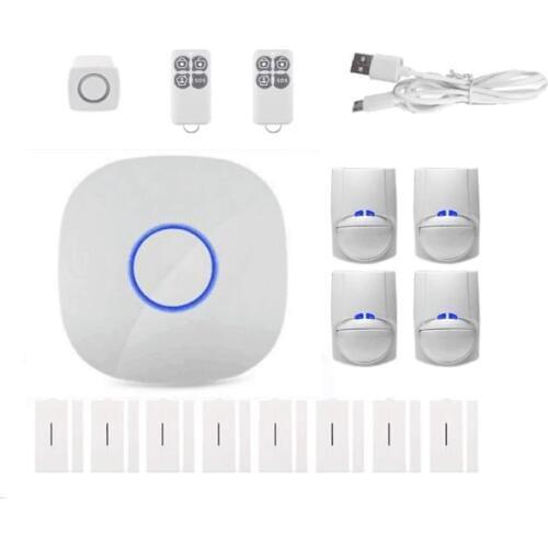 433Mhz Wireless GSM Alarm System APP Remote Control