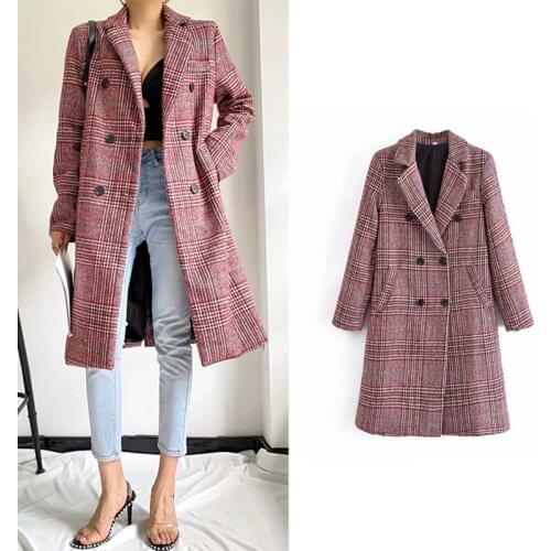 BRANDY&MANDY Women's Wool Coats