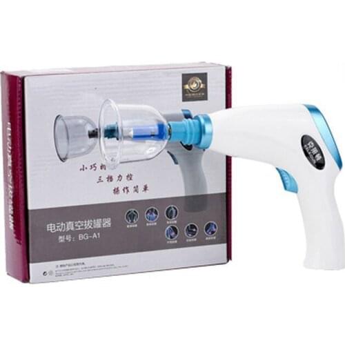 Chinese Traditional Medicine Glass and Rubber Therapy Electricity Vacuum Cuppping for Body Health