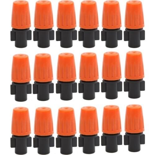 1 Lot 30PCS Adjustable Irrigation Sprinklers Drippers Watering Kits Drip Irrigation System Automatic Water Sprayer Parts Nozzles