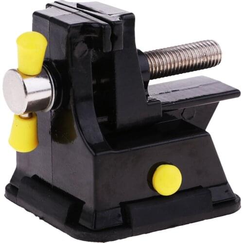 Mini Suction Drill Press Vise Table Bench Jewelry Nuclear Clip Carving Tool