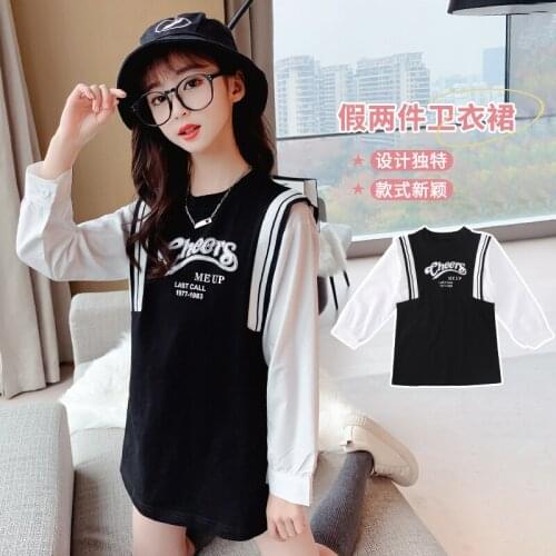 Fashion New Baby Girls Dress Solid Color Long Sleeve Children Princess Dress Toddler Casual Kids Vestido Clothes