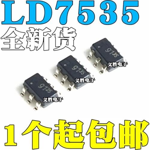 2PCS New and original LD7535 LD7535MBL Power supply chip 35 SOT23-6 The LCD power supply chip 6 feet, power management IC