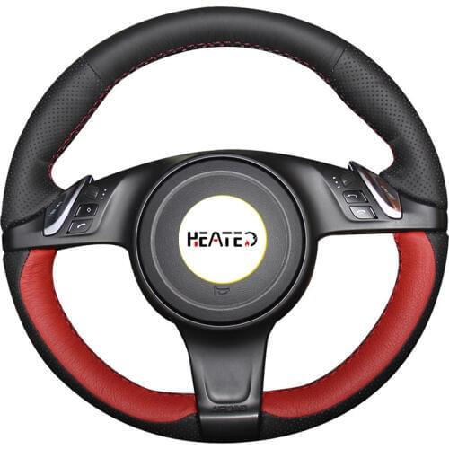 Braiding Cover for Steering Wheel for Porsche Cayenne Panamera 2010 2011 Steering Cover for Porsche