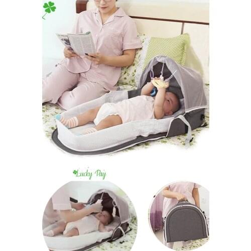 Mother So Bed Mother So Cushion Newborn Baby Bed Baby Travel Cradle Portable Bag Crib