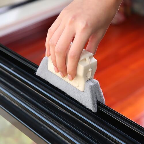 3 Colors Window Groove Cleaning Cloth Window Cleaning Brush Brush Windows Slot Cleaner Brush Clean Window Slot Cleaner
