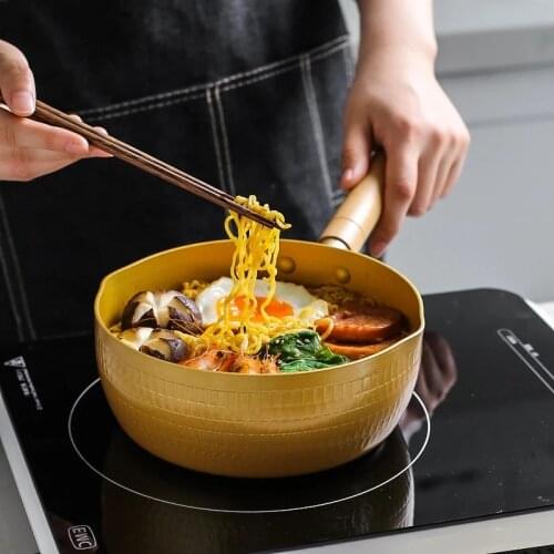 Frying Pan Tamagoyaki Omelette Golden Non-stick Pan Fry Egg Pan Steak Pancake Steam Ramen Pot Kitchen Accessories Cooking Pot