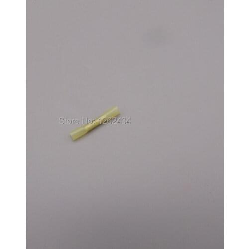 Free Shipping BHT0.5 Splice butt Heat Shrink Tube Joint and Connectors,Cold pressed terminal 0.3-0.5mm2 , 20-22 AWG Wire
