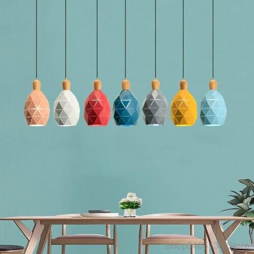 Japanese Wrought Iron Log Hanging Lamp Restaurant Cafe Living Room Decoration Entrance Led Light Fixture Pendant Lights Kitchen