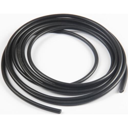 1M Fluorine Rubber Cord Black O Ring Anti Oil Seal Gasket Dia 2mm 3mm 4mm 5mm 6mm 7mm 8mm 10mm