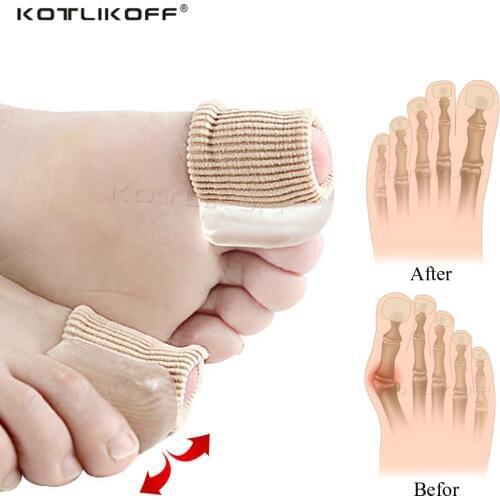 1 pcs Toe Separator Hallux Valgus Bunion Corrector Orthotics Feet Bone Thumb Adjuster Correction Pedicure Sock Straightener Pads