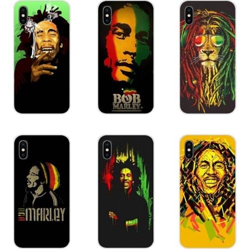 Accessories Phone Cases Covers For Huawei G7 G8 P8 P9 P10 P20 P30 Lite Mini Pro P Smart Plus 2017 2018 2019 Bob Marley