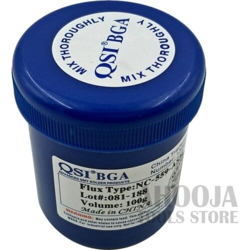NC-559-ASM 100g Lead-Free Solder Flux Paste For SMT Reballing Soldering BGA Solder Flux Paste Welding Assist Repair Paste Tools