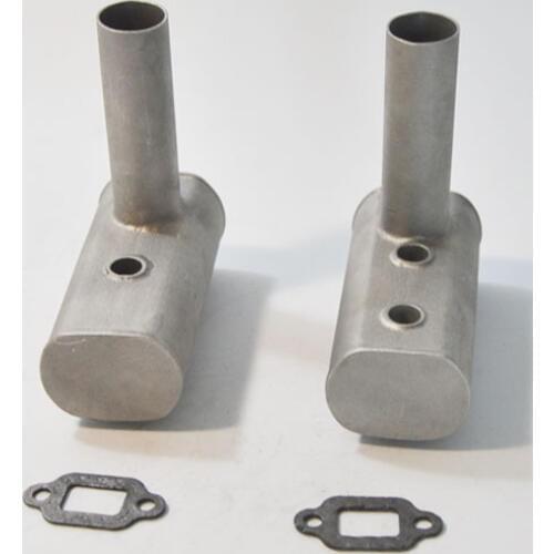 Muffler for RCGF 50CC Twin gasoline engine (one pair)