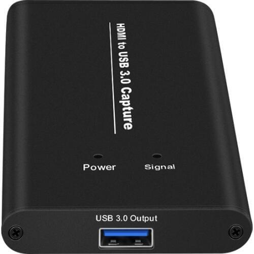 HDMI Video Capture Card USB3.0 HDMI 4K 1080P Video Capture HDMI to USB Video Capture Device Dongle Game Live Streaming Broadcast