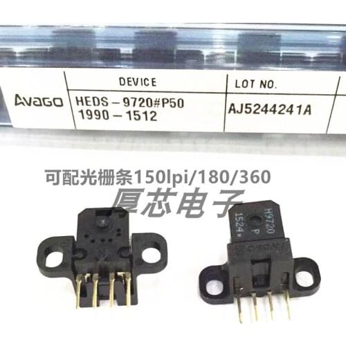 HEDS-9720#P50 H9720P50 150 lpi import original article decoder grating photoelectric sensors