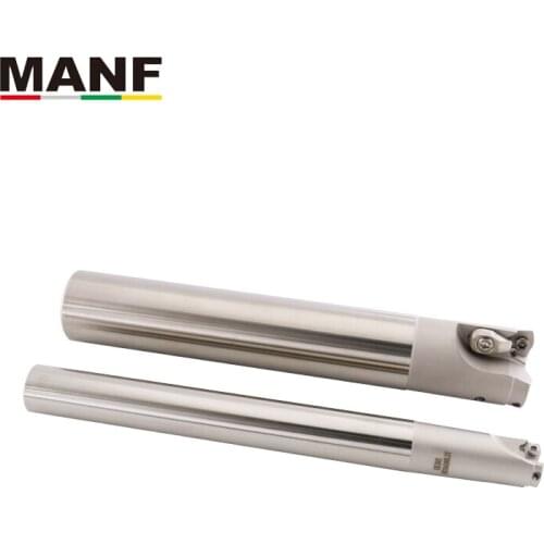 MANF High Feed Milling Cutting SKS08C32-32-150-2T Clamped Fast Feeding Milling Cutter For WDMW0503/06T3/0805 Carbide Inserts