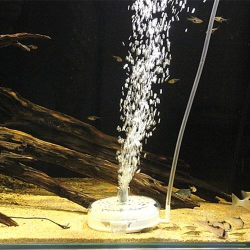 LeChong Fish Tank Bubble Stone Disc CO2 Diffuser Mini Filter Mini Aerator With Air Pump Aquarium Oxygen Pump Accessories