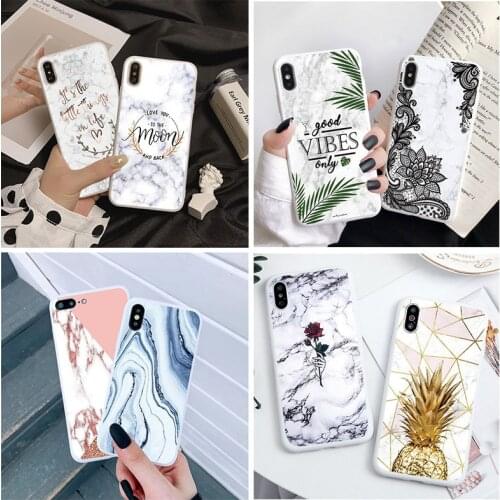 Marble Soft Silicone Case For iPhone 12 Pro Mini XR 10 X XS Max 7 8 6 6S Plus SE 2 Cover For iPhone 11 Pro Max Case Capa Funda