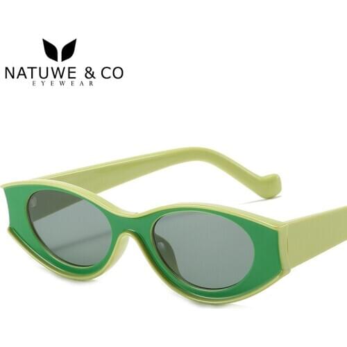 Men Sunglasses Colorful PC Metal Hinge Fashionable Concave Retro Women Hot Sale