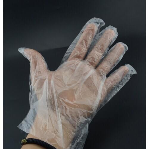 100PCS/Set Food Plastic Gloves Disposable Gloves for Restaurant Kitchen BBQ Eco-friendly Food Gloves Fruit Vegetable Gloves