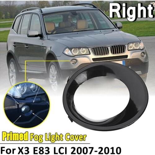 Fog Driving Light Grill Trim Cover for BMW X3 E83 LCI 2007-2010