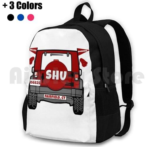 Sacred Heart Outdoor Hiking Backpack Riding Climbing Sports Bag Sacred Heart University Sacred Heart Ct Pioneers Big Red