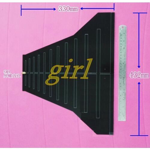 Broadband and broadband antenna EMC EMI antenna directional antenna 290M-1.1G EMI rectification