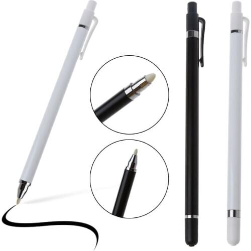 Universal Smartphone Pen for Stylus Android IOS Dual Soft Nibs Touch Screen Capacitive Stylus Pen for Smart Phone/Tablet/Laptop