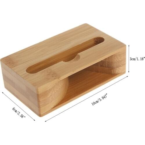 Phone Sound Amplifier Universal Bamboo Mobile Holder Stand Cellphone Loudspeaker