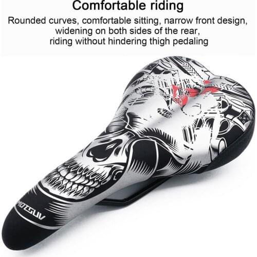 Bicycle Saddle Road Bike MTB Comfortable Cycling Seat Cushion High Elastic PP Base Cushion Shockproof Mountain Bike Cycling Seat