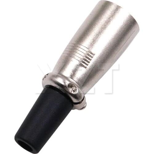 1pcs High Quality XLR cannon male head Three core balance joint microphone plug for Audio acceory