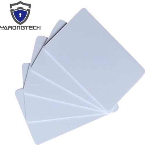13.56MHz MIFARE Classic 4k Blank NFC card thin pvc card ISO14443A smart IC cards key card door entry systems -10pcs