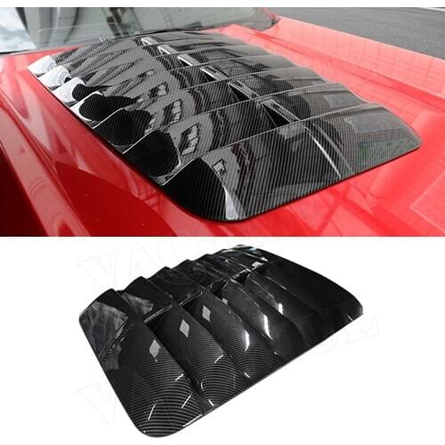 ABS Material Car Engine Hood Bonnet for Ford Mustang GT500 2018-2020 Engine Hood Bonnet Cover Auto Protector
