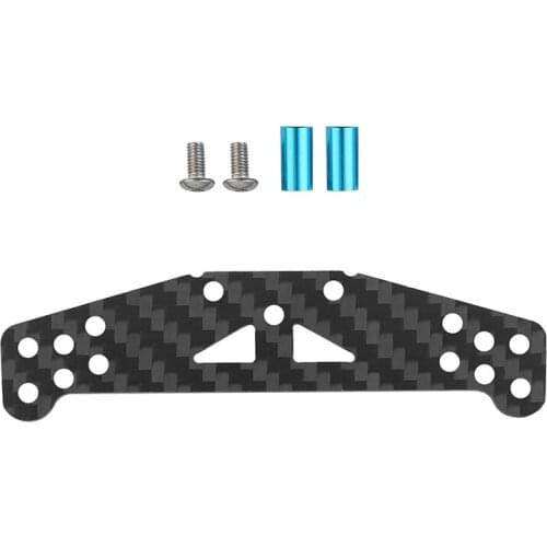 Carbon Fiber Front Rear Shock Tower for Tamiya TT01 TT-01 1/10 RC Off Road Car Upgrade Parts