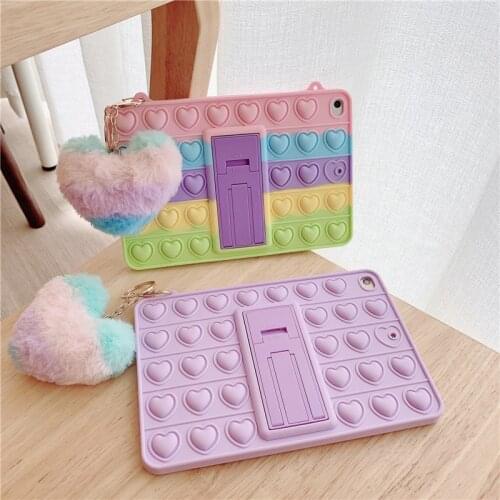 For Samsung Galaxy Tab 8.0 10.10.4 8.7 inch T290 T295 T500 A7 S6 Lite T510 Safe Foam Shockproof Shoulder Stand Tablet cute Cove