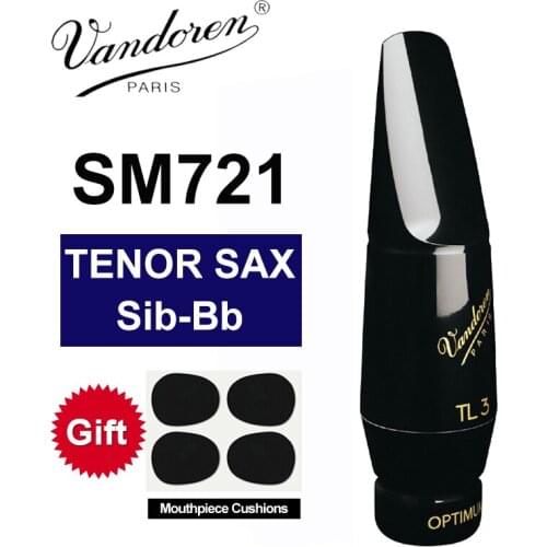 France Vandoren SM721 TL3 Optimum Series Tenor Saxophone Mouthpiece / Tenor Sib-Bb Sax Mouthpiece