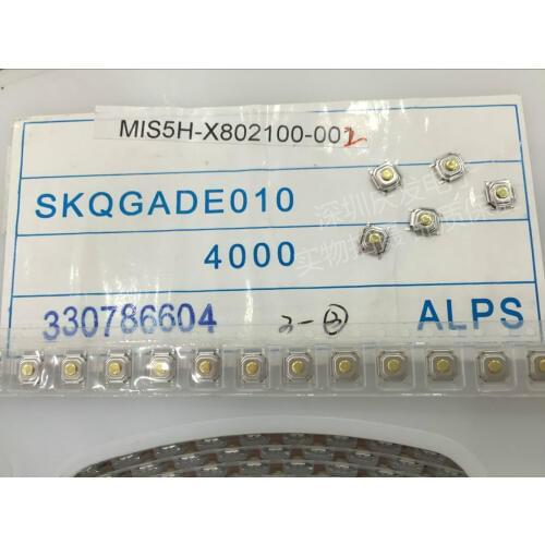 Import Japan ALPS Touch Switch SKQGADE010 4*4*1.5mm Car Audio Key Switch