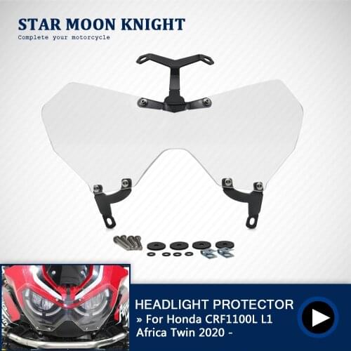 NEW Motorcycle Accessories Headlight Head Light Guard Protector Cover For Honda CRF1100L L1 Africa Twin CRF 1100 L 2020 2021