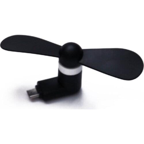 Mini Portable Cool Micro USB Fan 5V 1W Mobile Phone USB Fans Low Voice For Android Phone USB Power Supply dropshipping
