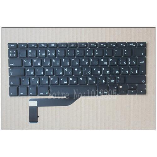 Russian New Laptop Keyboard A1398 RU keyboard for Apple Macbook Pro 15" Retina A1398 Keyboard RU