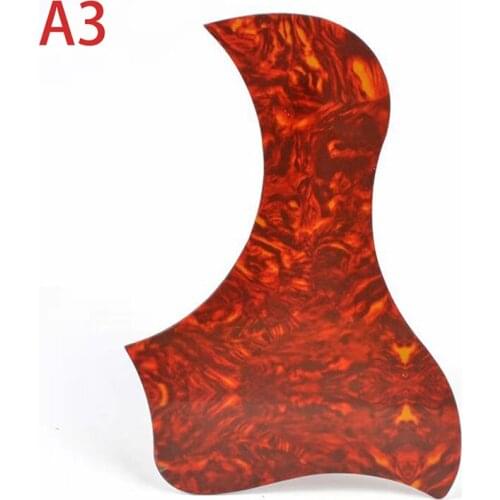 1Pcs Self Adhesive Acoustic Guitar Pick Guards Scratch Plate Multi-Color and Shape Pickguard for Acoustic Guitarra Accessories