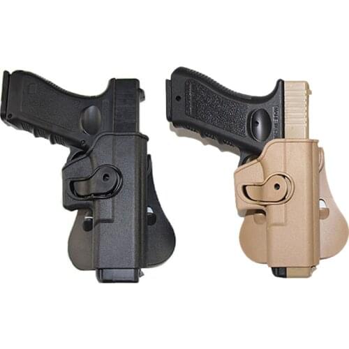 Tactical Glock Holster Case Left / Right Hand For Glock 17 19 22 23 31 32 Airsoft Pistol Holster Belt Waist Hunting Accessories