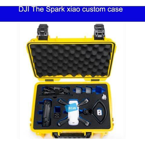 B&W DJI The Spark xiao custom case drones waterproofing Moisture proof Explosion-proof box Portable safety box type3000