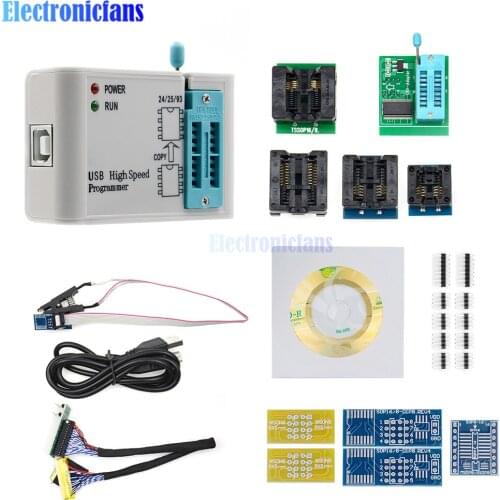 EZP2019 High Speed USB SPI Programmer EZP 2019 Support 24 25 26 93 EEPROM 25 Flash BIOS Chip with 2/5/8/12 Adapter Expand Board